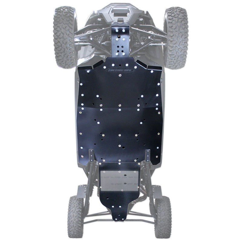 Factory UTV Polaris RZR XP 900 UHMW Skid Plate