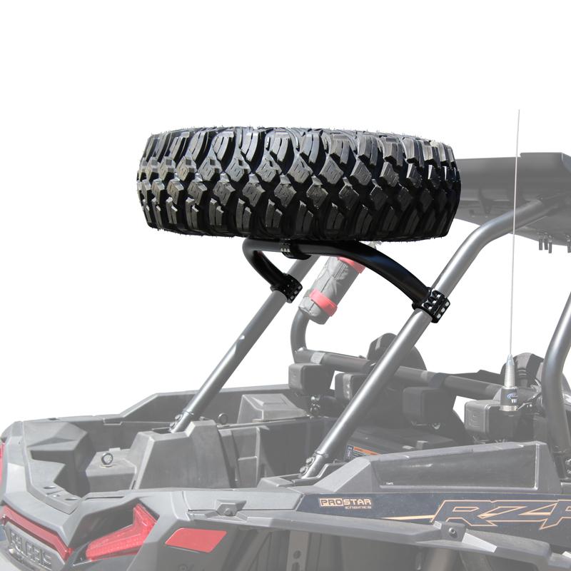 Factory UTV Polaris RZR XP Above The Roof Spare Tire Mount