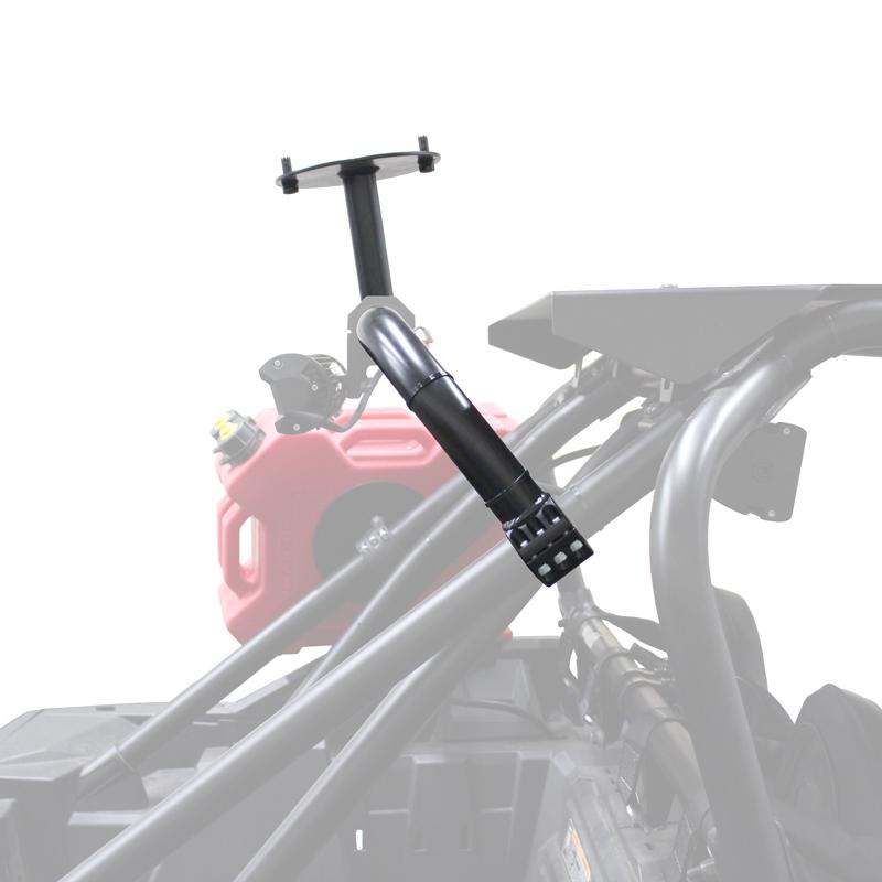 Factory UTV Polaris RZR XP Turbo S Above The Roof Spare Tire Mount