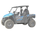Factory UTV Yamaha Wolverine X2 & X4 UHMW Rock Sliders