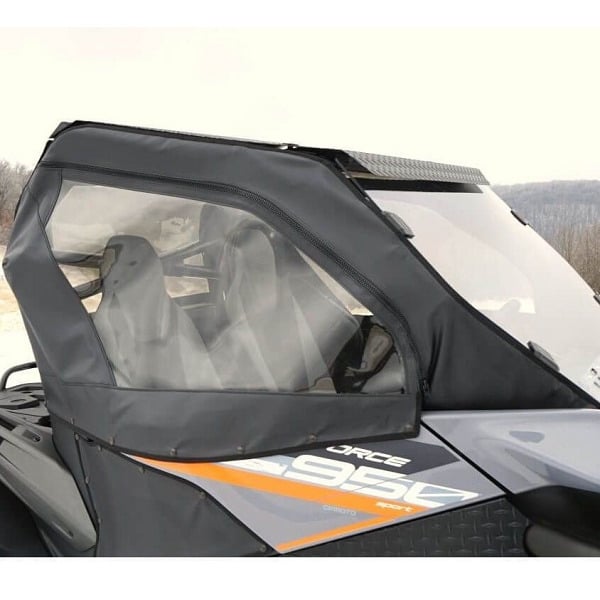 Falcon Ridge CF Moto ZForce 950 Upper Soft Doors With Zipper