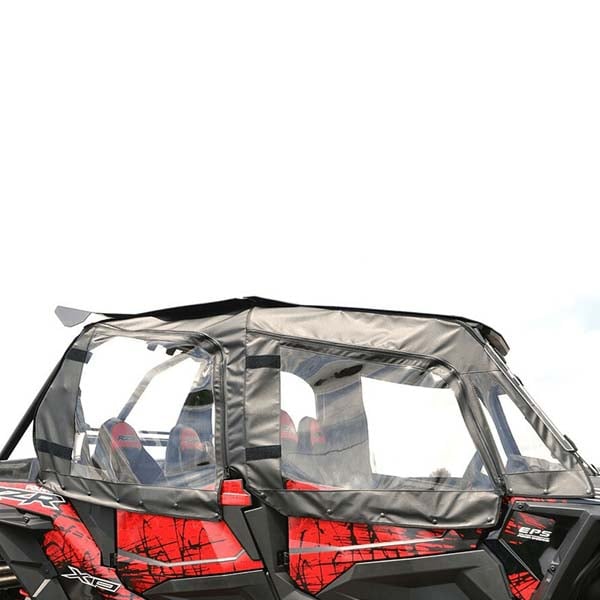 Falcon Ridge Polaris RZR 1000 XP 4/RZR Turbo XP 4/1000 S4/900 4 EPS Upper Soft Doors With Zipper