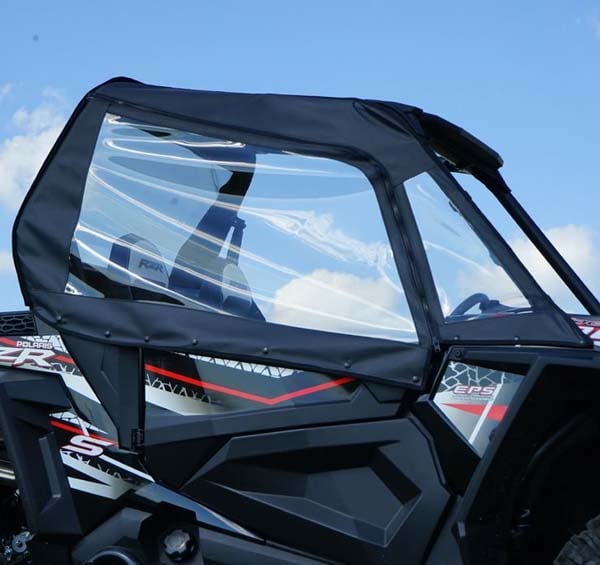 Falcon Ridge Polaris RZR XP 1000/XP Turbo/S 1000/900/S 900 Upper Soft Doors with Zipper