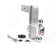 Weigh Safe 180 Hitch 10in Drop Hitch & 3in Shank (10K/21K GTWR) w/WS05 - Aluminum - CTB10-3-KA