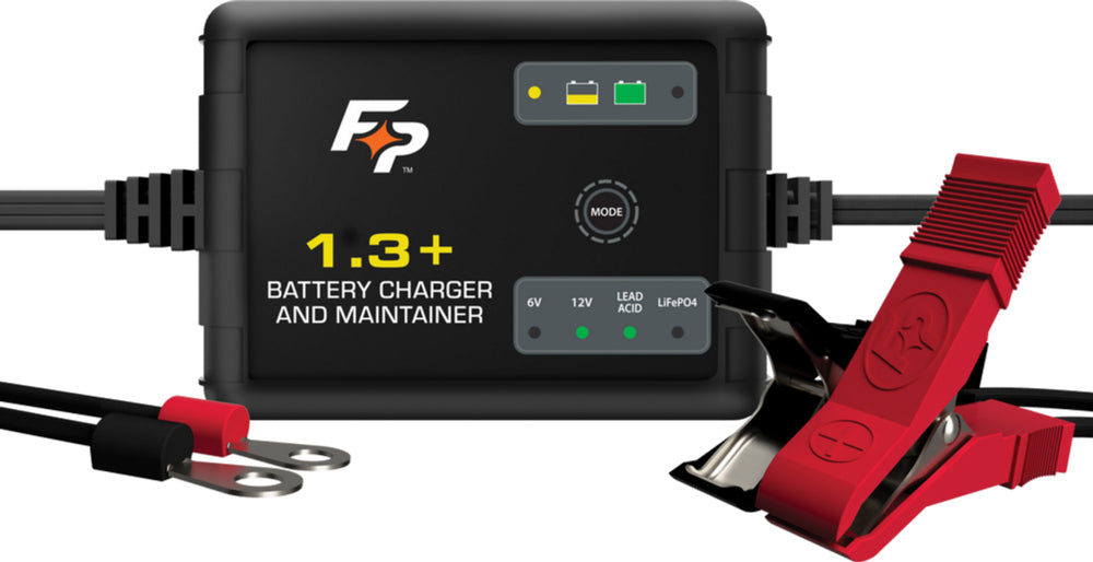 Fire Power 6/12 Volt 1.3A Battery Charger