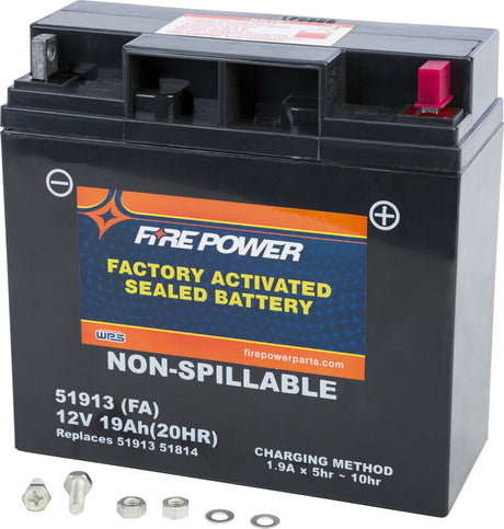 Fire Power Factory Activated Sealed Battery 51913