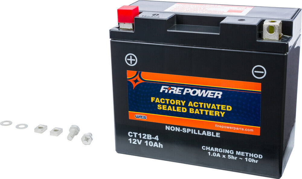 Fire Power Factory Activated Sealed Battery CT12B-4