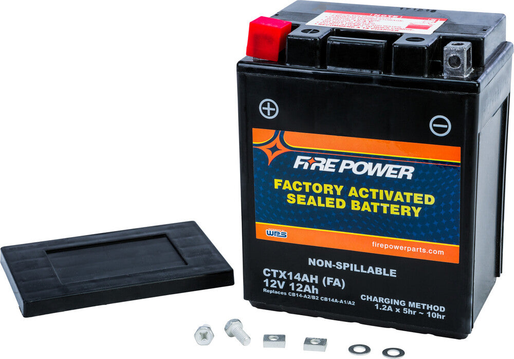 Fire Power Factory Activated Sealed Battery CTX14AH-BS
