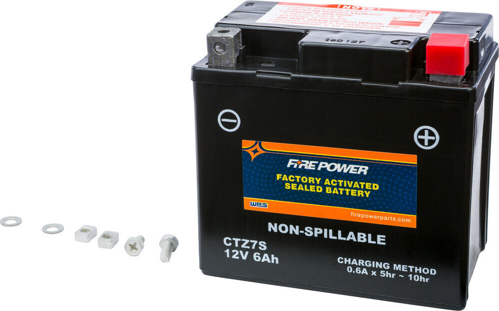 Fire Power Factory Activated Sealed Battery CTZ7S