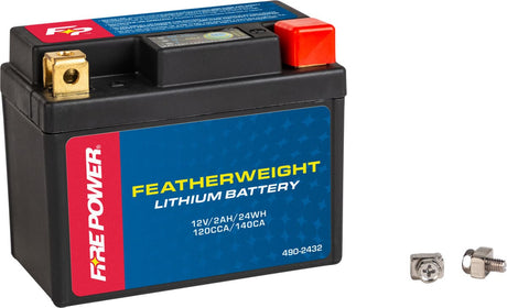 Fire Power Featherweight Lithium Battery 120 CCA 12V/24Wh LFP03L-B