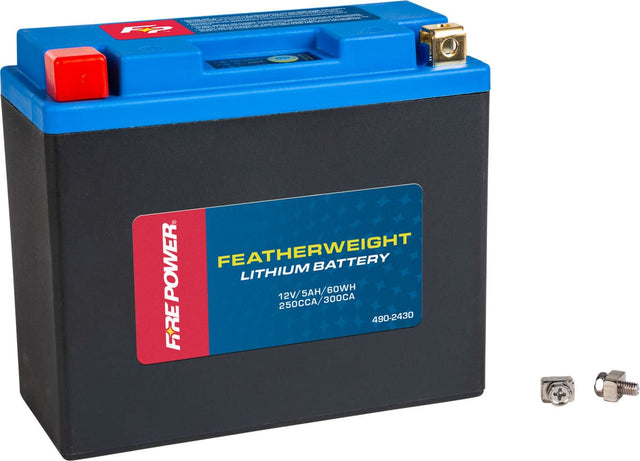 Fire Power Featherweight Lithium Battery 250 CCA 12V/60Wh HJT12B-FPP-B