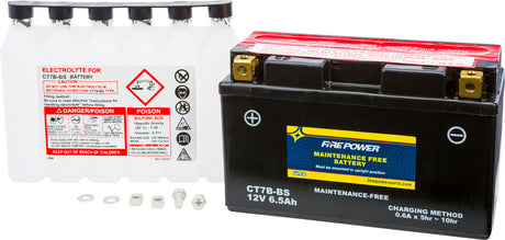 Fire Power Maintenance Free Sealed Battery CT7B-BS