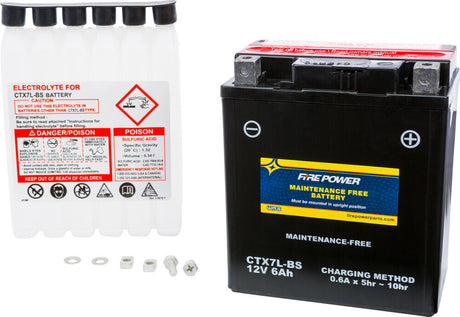 Fire Power Maintenance Free Sealed Battery CTX7L-BS