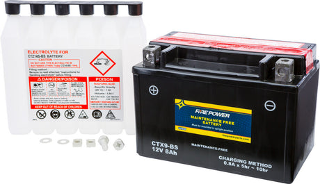 Fire Power Maintenance Free Sealed Battery CTX9-BS