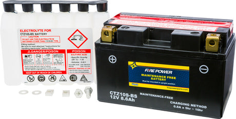 Fire Power Maintenance Free Sealed Battery CTZ10S-BS