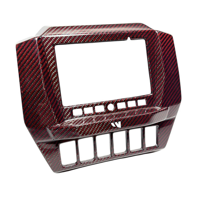 FourWerx '25+ Polaris RZR Pro XP / Pro S / Pro R Ride Command Surround - Red Carbon / Kevlar