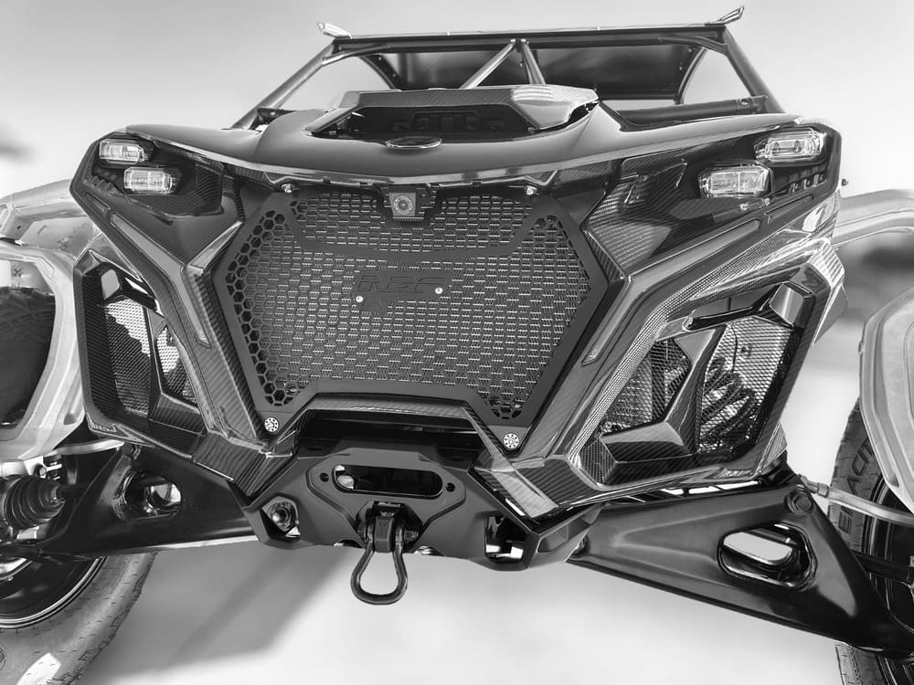 FourWerx Can-Am Maverick R Carbon Fiber Front Full Fascia