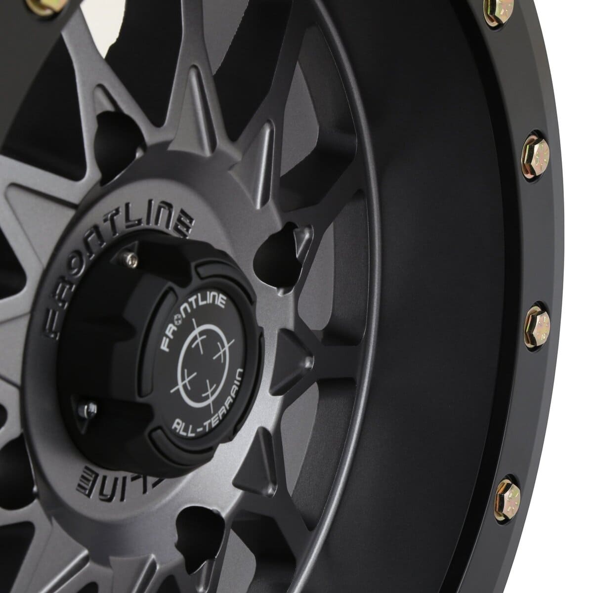 Frontline 223 Beadlock Wheels - Gun Metal Grey