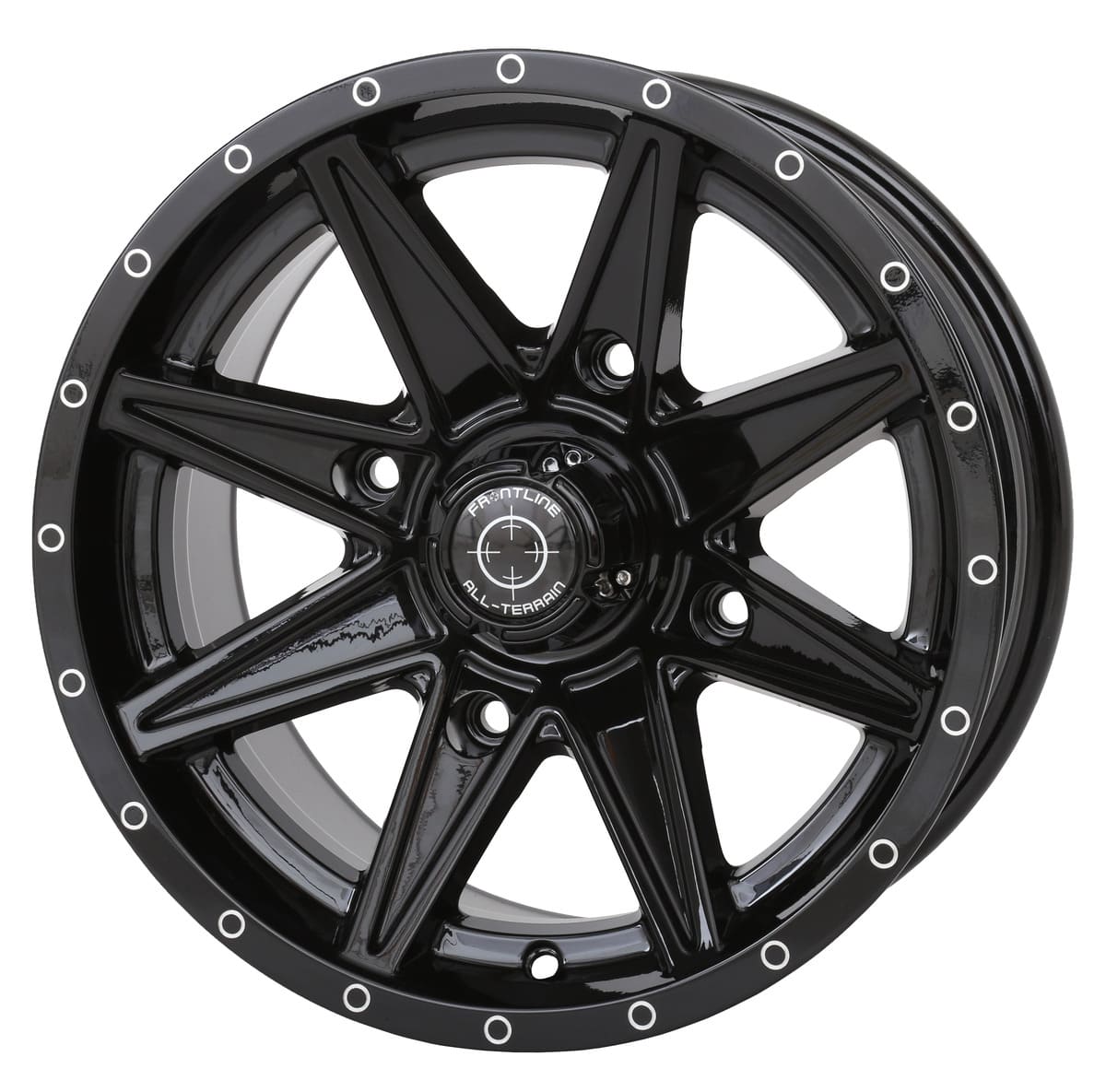 Frontline 308 Wheels - Gloss Black