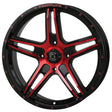 Frontline 505 Wheels - Dynamic Red