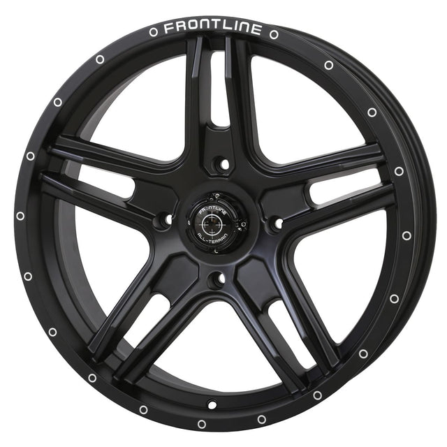 Frontline 505 Wheels - Matte Black