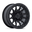 Fuel Cycle UTV Wheels - Matte Black W/ Gloss Black Lip