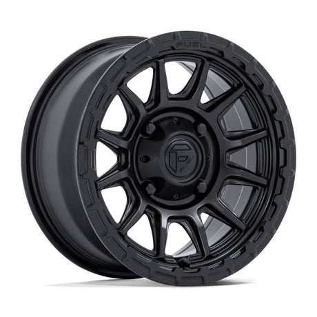 Fuel Cycle UTV Wheels - Matte Black W/ Gloss Black Lip