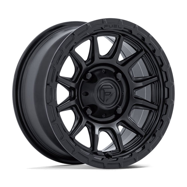 Fuel Cycle UTV Wheels - Matte Black W/ Gloss Black Lip