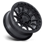 Fuel Cycle UTV Wheels - Matte Black W/ Gloss Black Lip