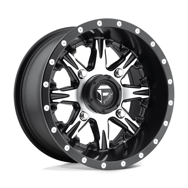 Fuel D541 Nutz UTV Wheel Matte Black Machined