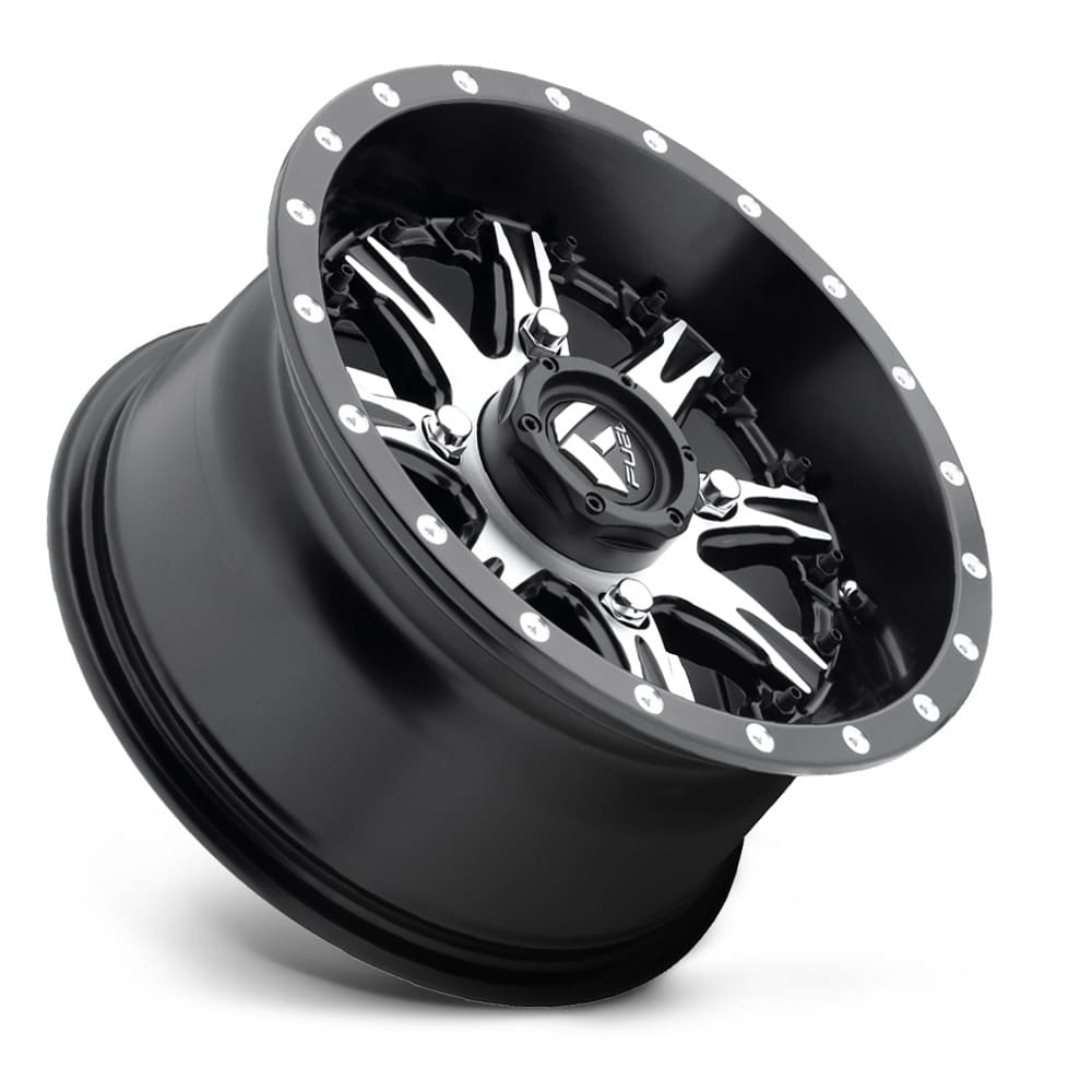 Fuel D541 Nutz UTV Wheel Matte Black Machined