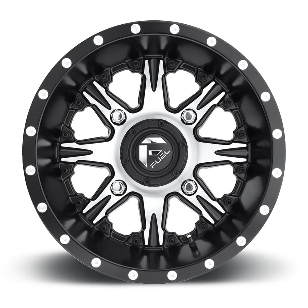 Fuel D541 Nutz UTV Wheel Matte Black Machined