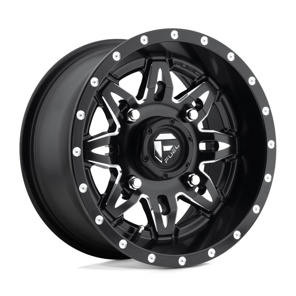 Fuel D567 Lethal Non-Beadlock Wheel Matte Black Milled