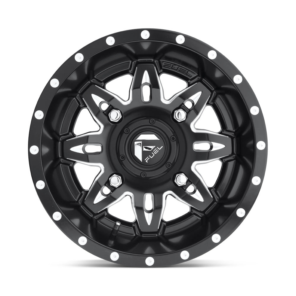 Fuel D567 Lethal Non-Beadlock Wheel Matte Black Milled