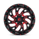 Fuel D642 Kompressor Gloss Black Red Tinted Clear