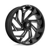 Fuel D753 Reaction UTV Wheel Gloss Black Milled