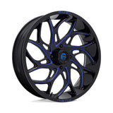 Fuel D777 Runner UTV Non-Beadlock Gloss Black Milled Candy Blue
