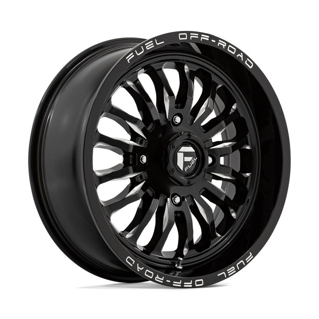 Fuel D821 ARC UTV Wheel Gloss Black Milled