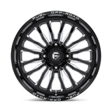 Fuel D821 ARC UTV Wheel Gloss Black Milled