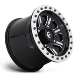 Fuel D910 Hardline Beadlock Wheel Gloss Black Milled