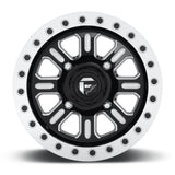 Fuel D910 Hardline Beadlock Wheel Gloss Black Milled