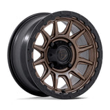 Fuel Piston UTV Wheels - Matte Bronze W/Matte Black Lip
