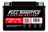 Full Throttle Starting Series High-Performance AGM Battery - FTSX-12A