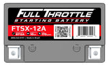 Full Throttle Starting Series High-Performance AGM Battery - FTSX-12A