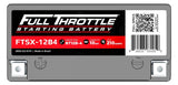 Full Throttle Starting Series High-Performance AGM Battery - FTSX-12B4