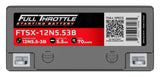 Full Throttle Starting Series High Performance AGM Battery - FTSX-12N5-53B