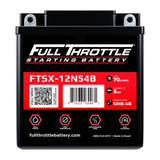 Full Throttle Starting Series High Performance AGM Battery - FTSX-12N54B