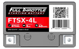 Full Throttle Starting Series High-Performance AGM Battery - FTSX-4L