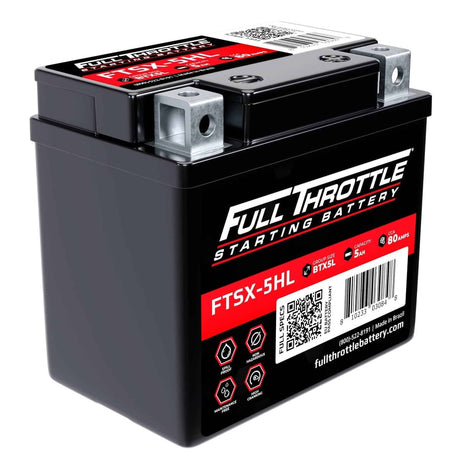 Full Throttle Starting Series High-Performance AGM Battery - FTSX-5HL