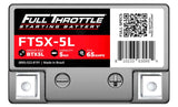 Full Throttle Starting Series High-Performance AGM Battery - FTSX-5L